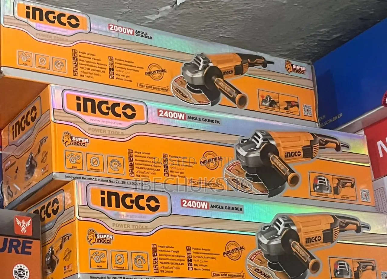 Ingco Angle Grinders for Cutting and Grinding