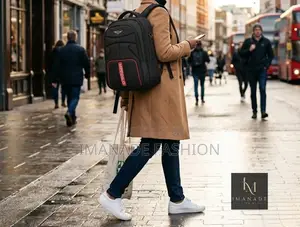Hppoilo Backpack – Black Red (Premium)