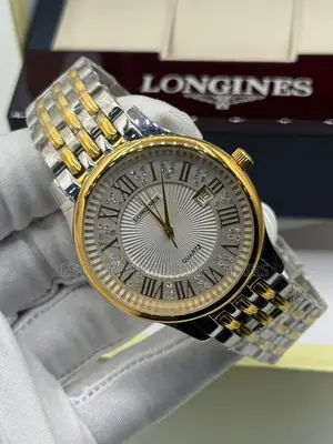 Longines Quality Luxury Men Stainless Steel Wristwatch