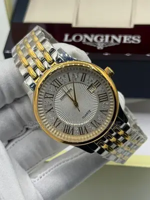 Longines Quality Luxury Men Stainless Steel Wristwatch