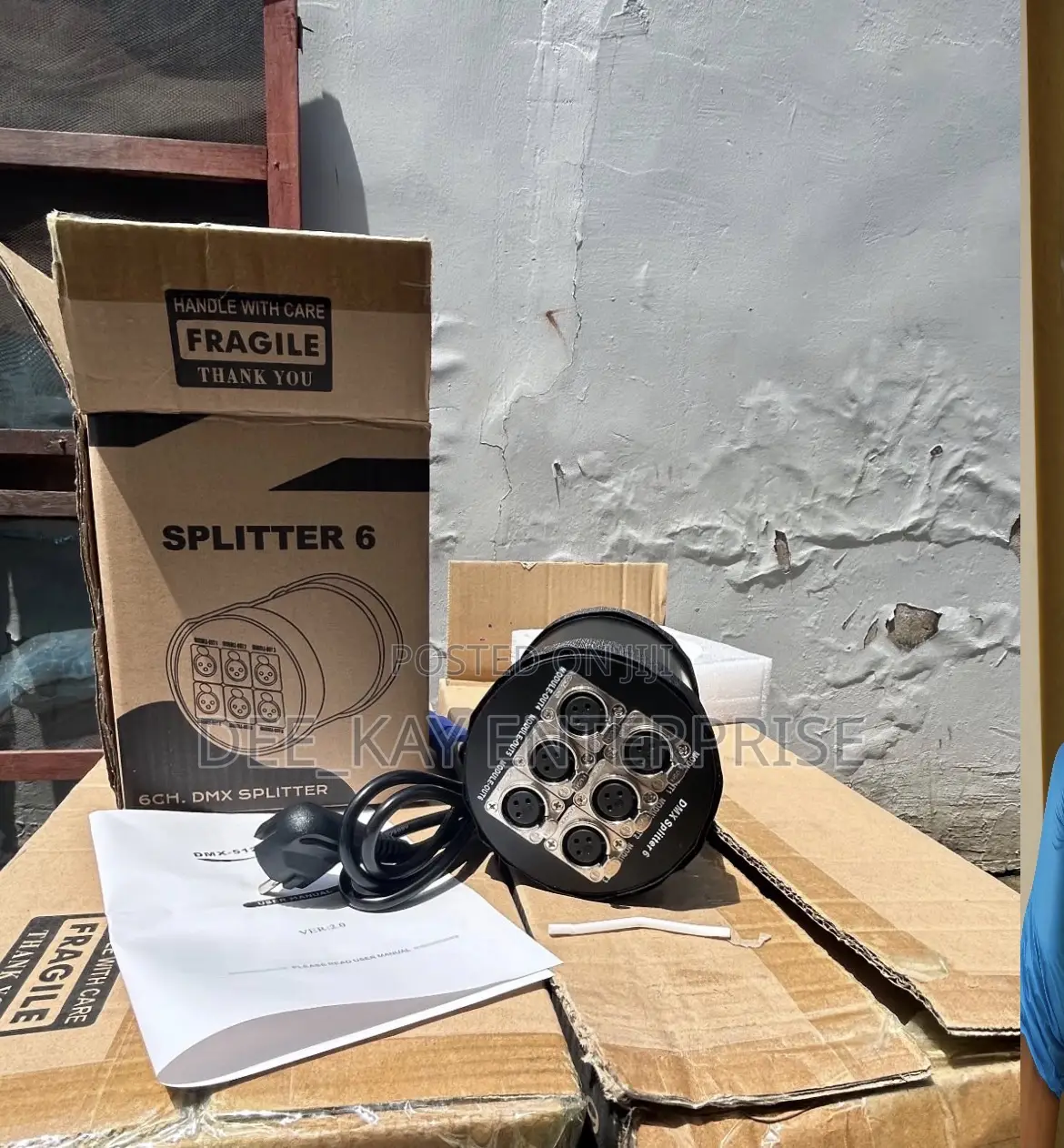 6 Channel DMX Splitter
