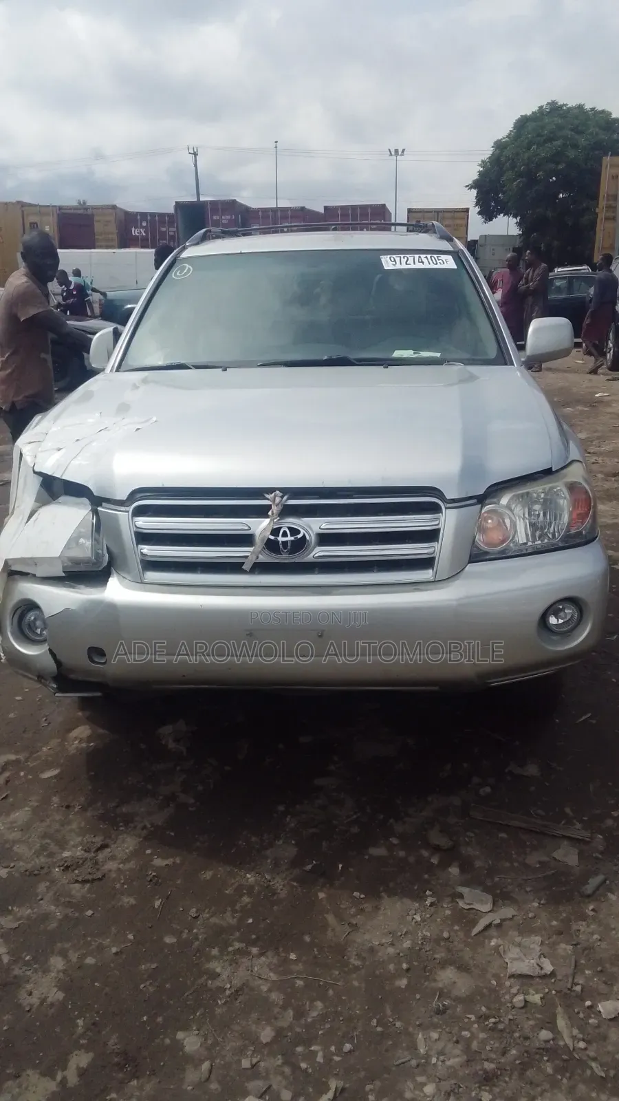 Toyota Highlander 2007 Silver