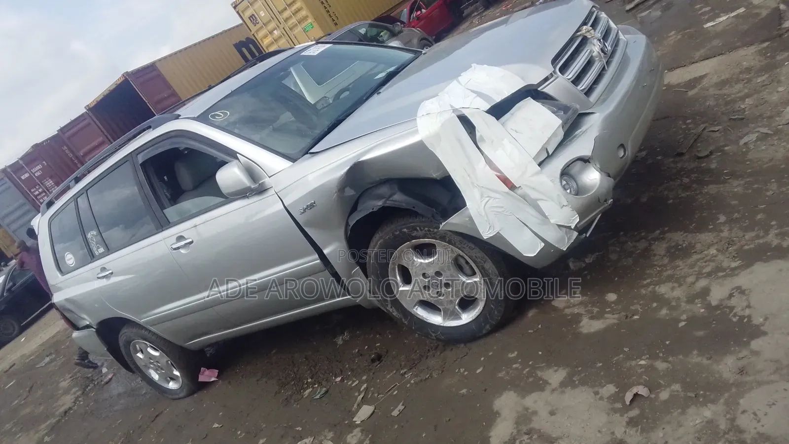 Toyota Highlander 2007 Silver