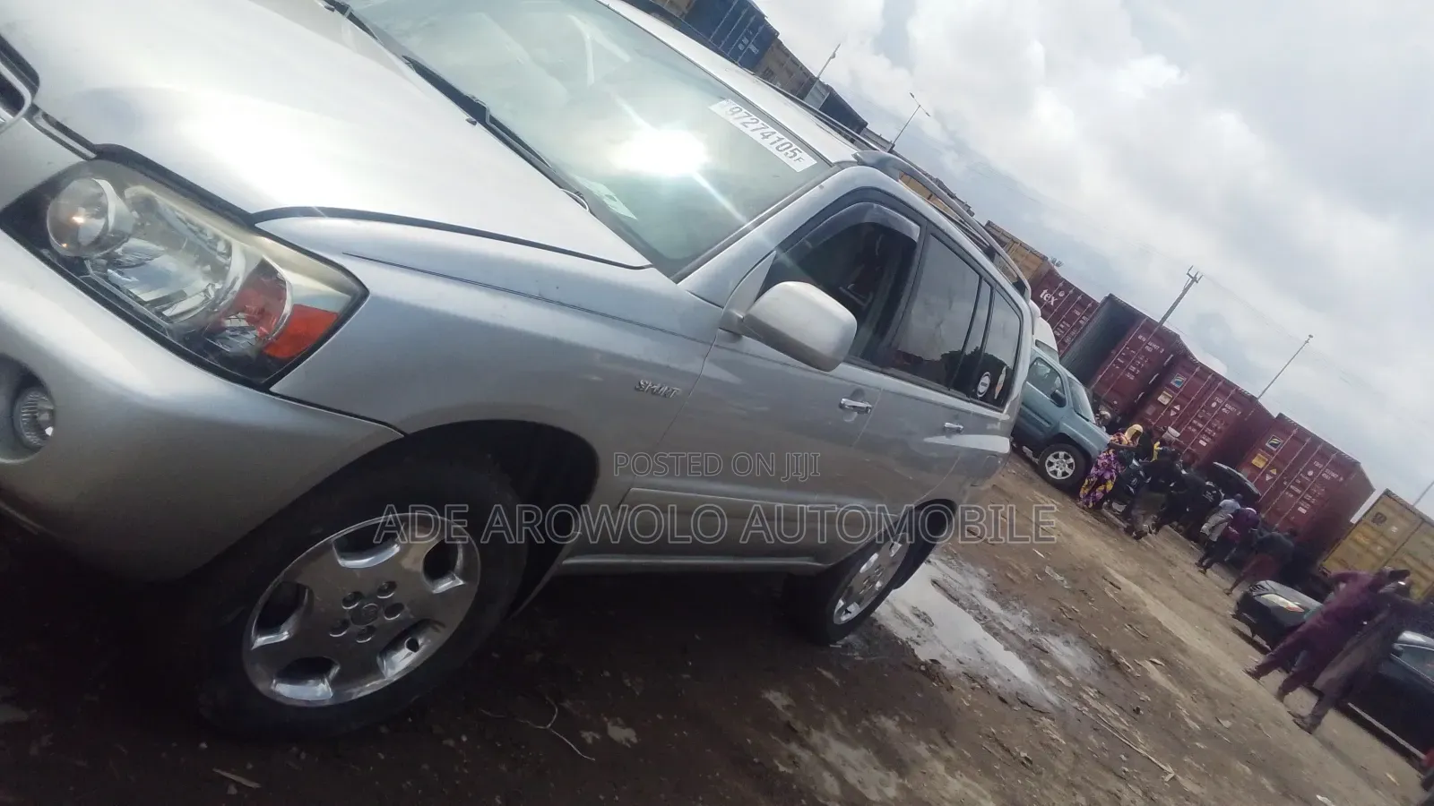 Toyota Highlander 2007 Silver