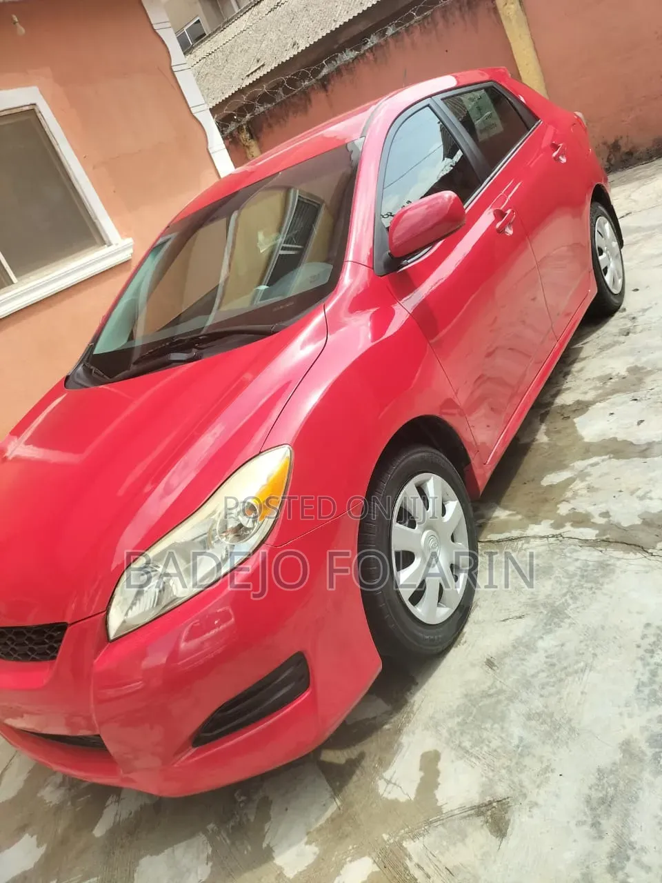 Toyota Matrix 2010 Red
