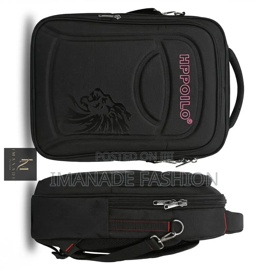 Hppoilo Lion Compact Backpack – Black