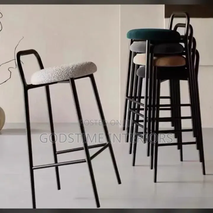Newly Imported Barstools With Iron Legs