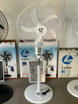 Leku 16 Inch Solar Rechargeable Fan