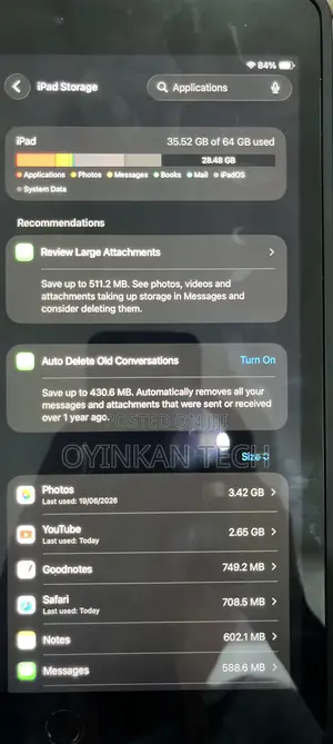 Apple iPad 10.2 (2021) 64 GB Silver