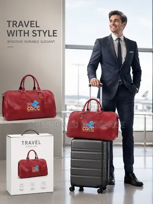 A High-End Luxury Luggage Bag, Pure Leather,Spacious Durable