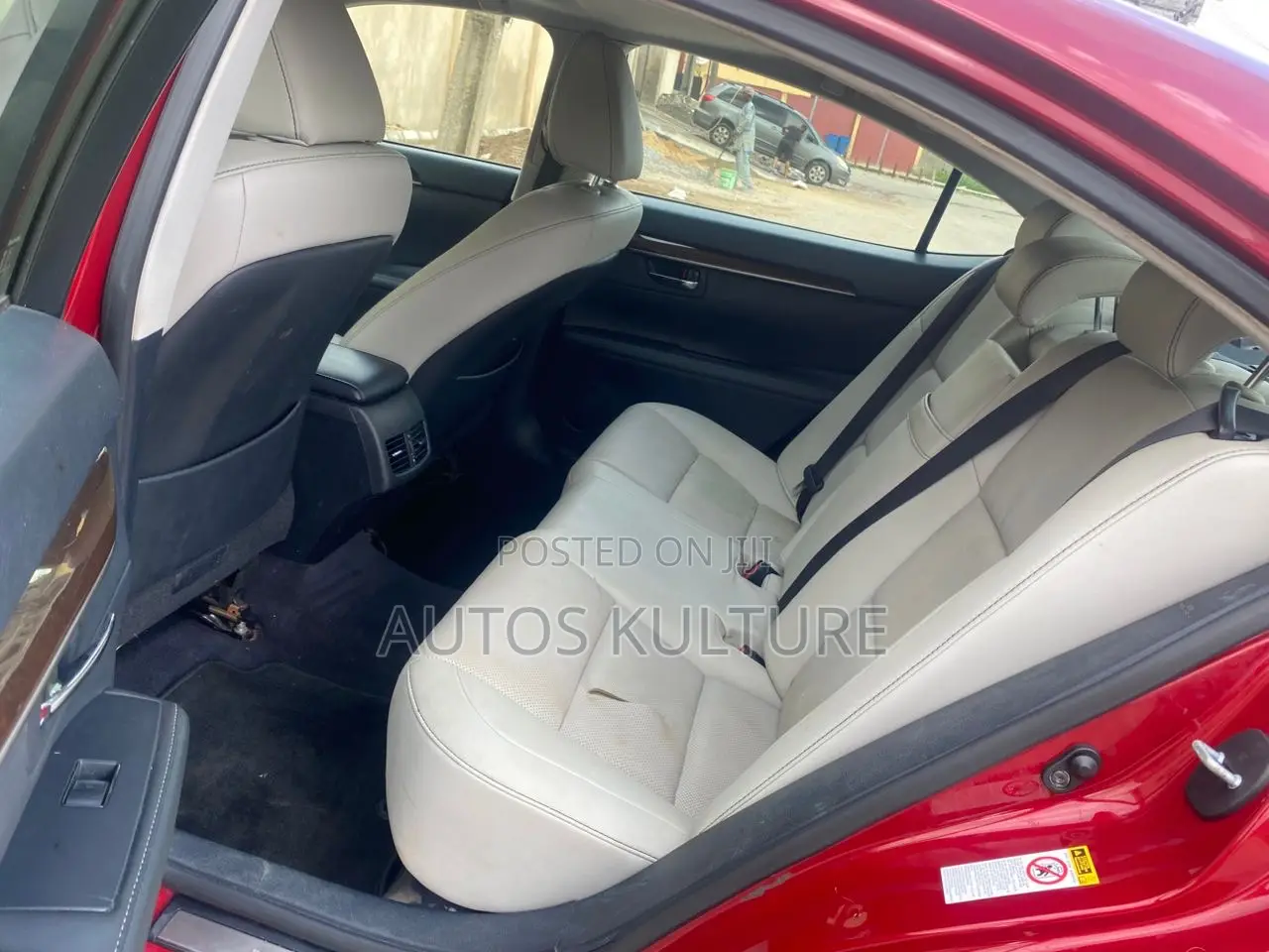 Lexus ES 2015 Burgundy