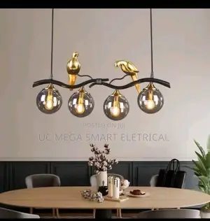 Nordicstyle Bird Led Pendant Light Modern Glass Spherical Pendant
