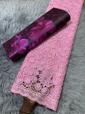 Stone Chiffon Lace