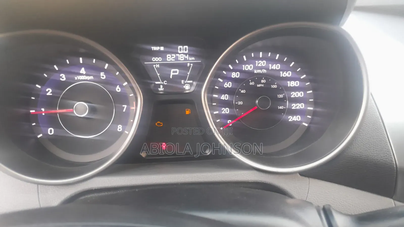 Hyundai Santa Fe 2015 Red