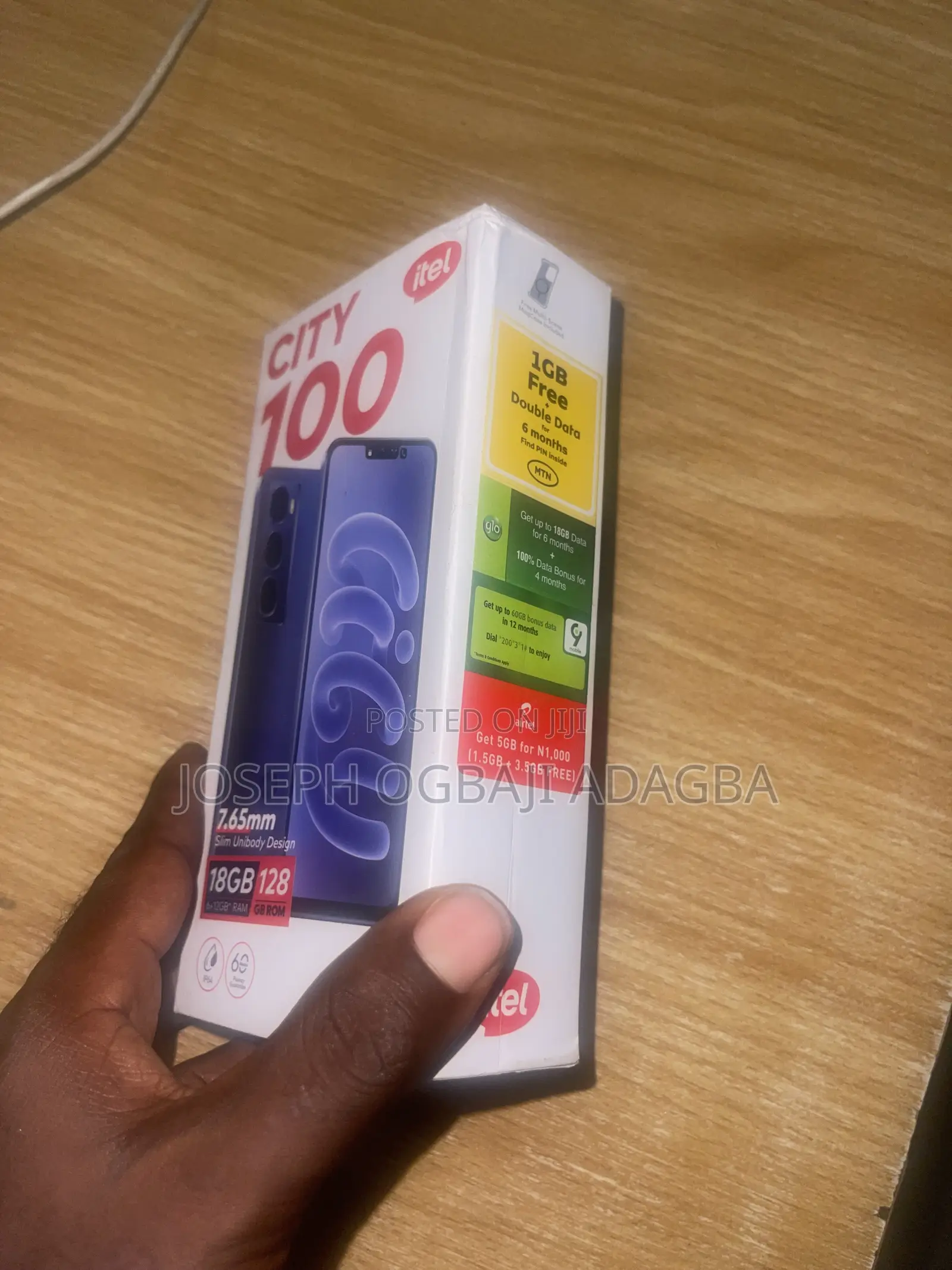 Itel City 100 128 GB Silver