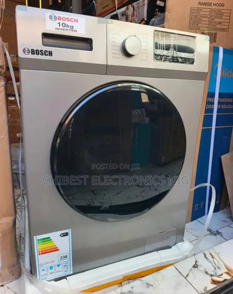 Quality Bosch (10kg) Automatic Inverter Washing Machine Front Loader