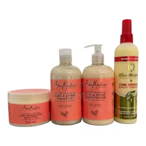 Shea Moisture a Curling and Coconut Hisbicus Combination Set