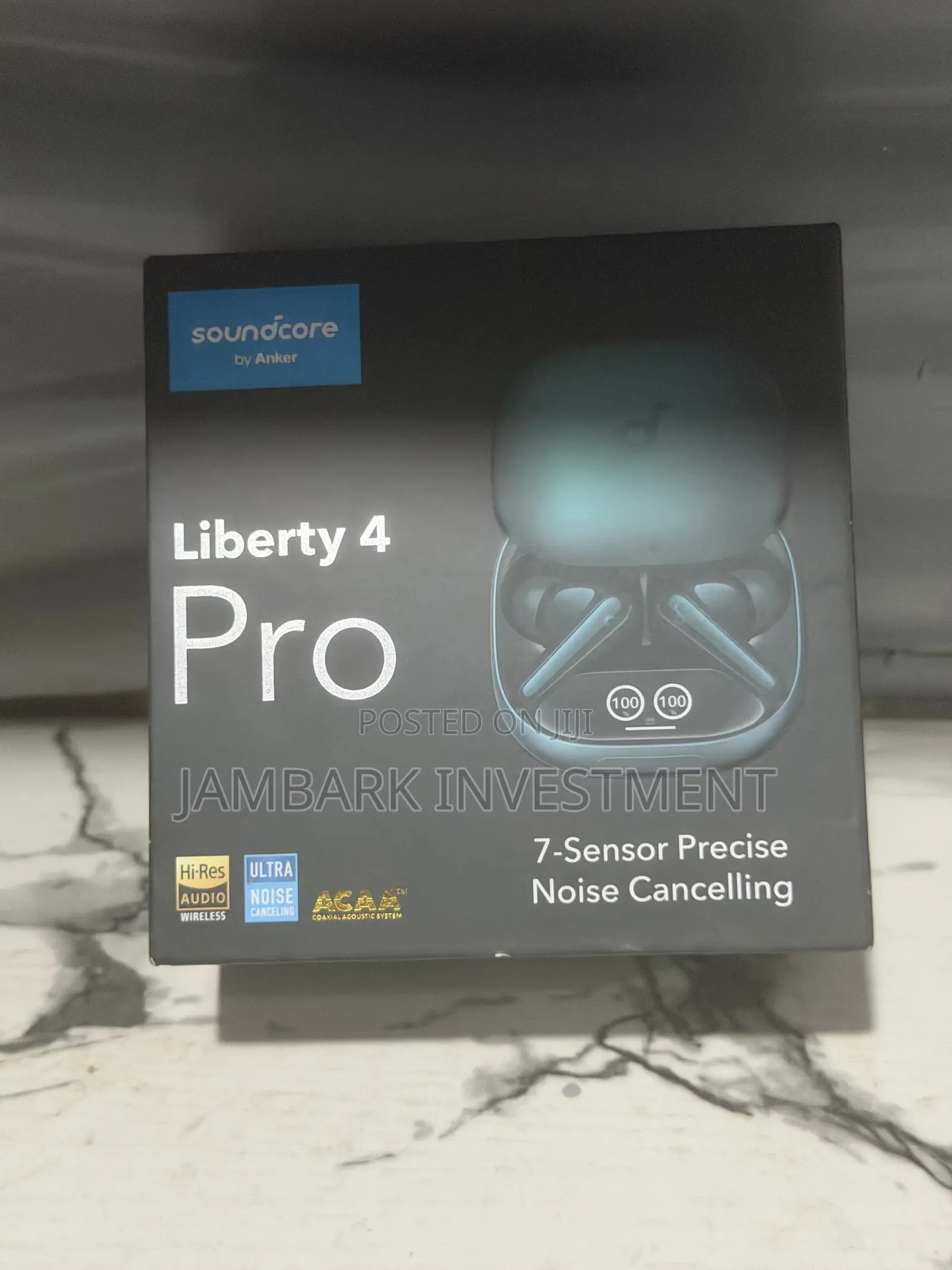 Soundcore Liberty 4 Pro True Wireless Noise Cancelling Earbuds - Green