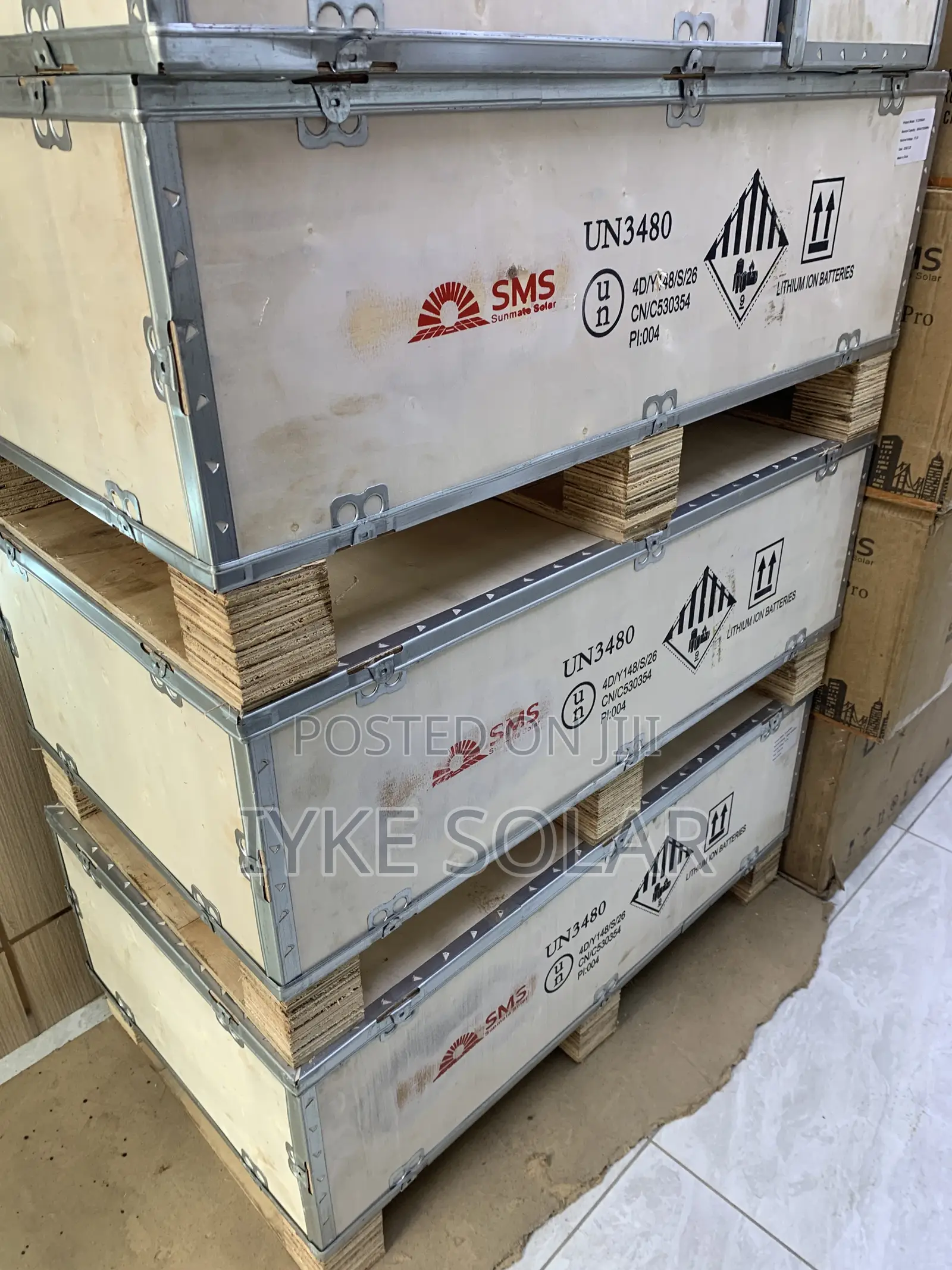 15kwh 48v Sms Lithium Ion Battery