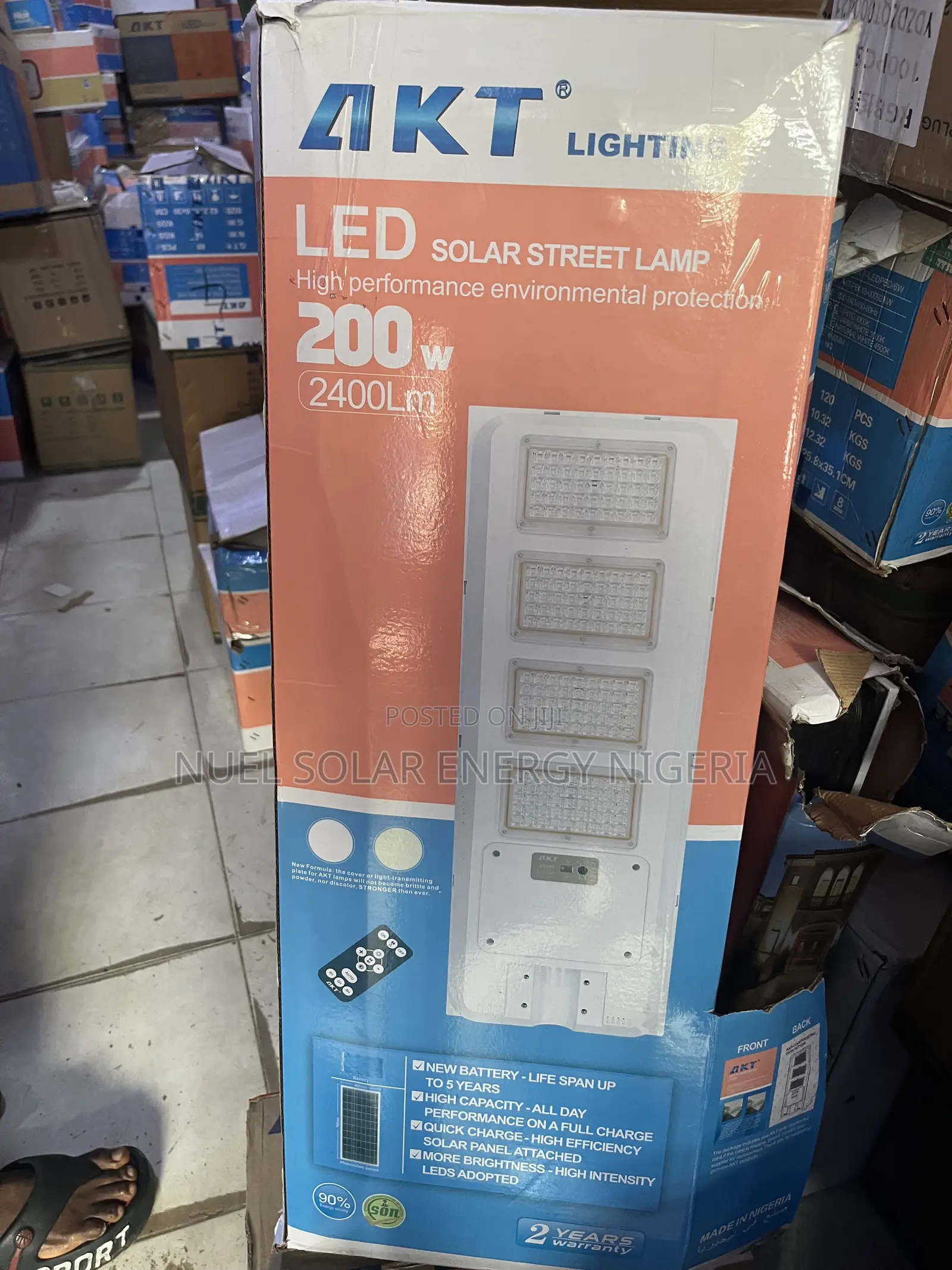 Akt 200w Solar Street Light