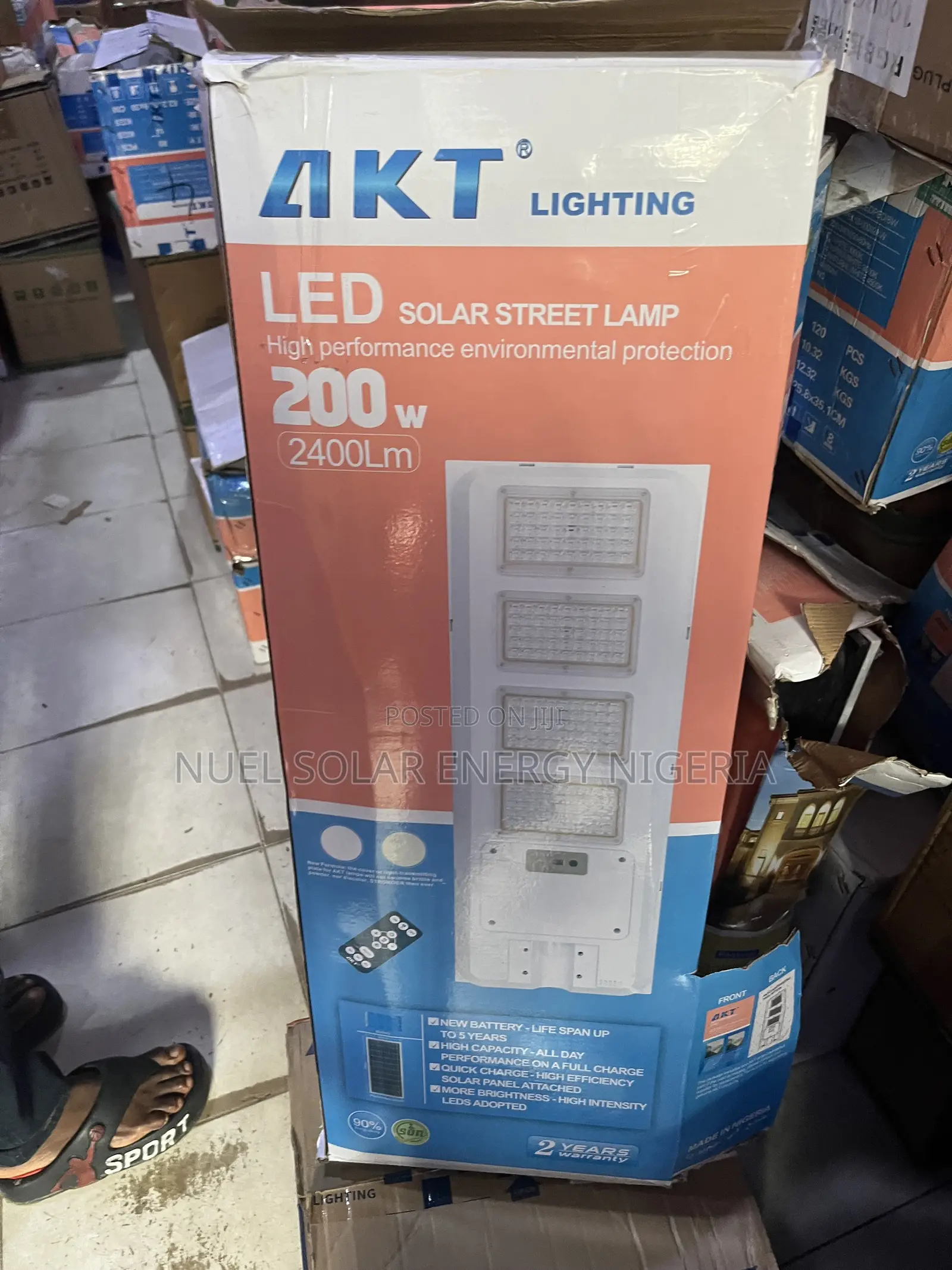 Akt 200w Solar Street Light