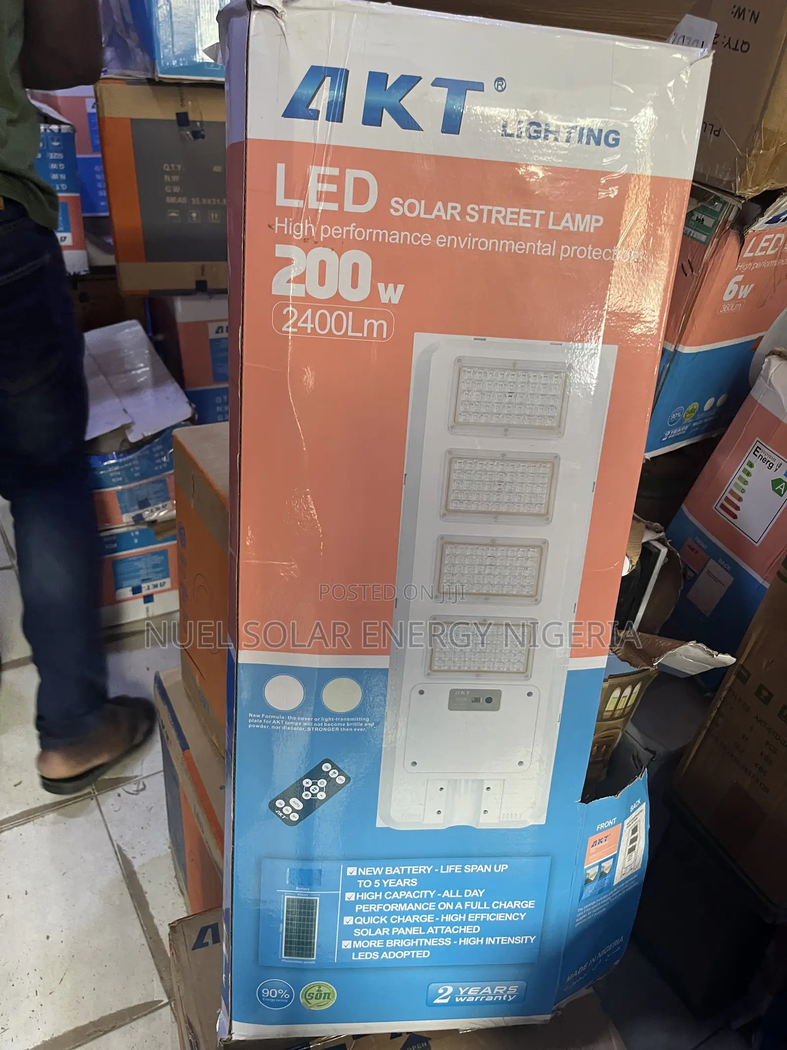 Akt 200w Solar Street Light