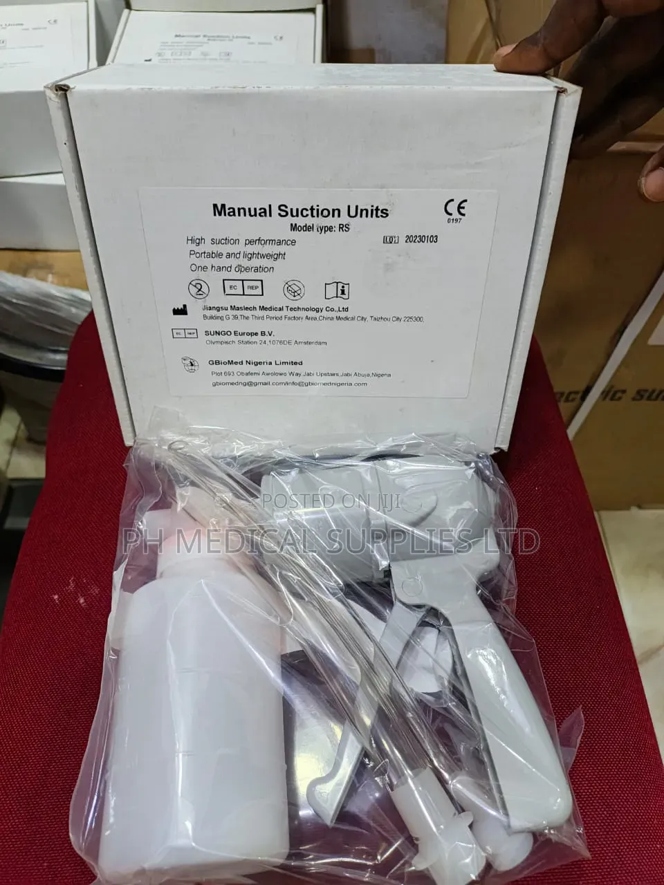 Handheld Suction Device