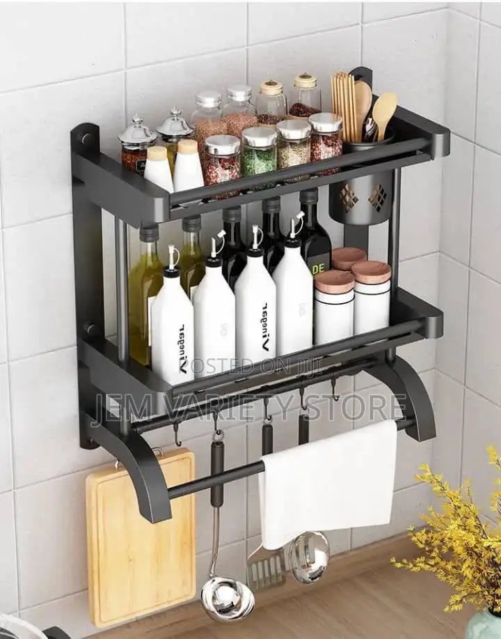 2 Layer Kitchen Wall Shelves