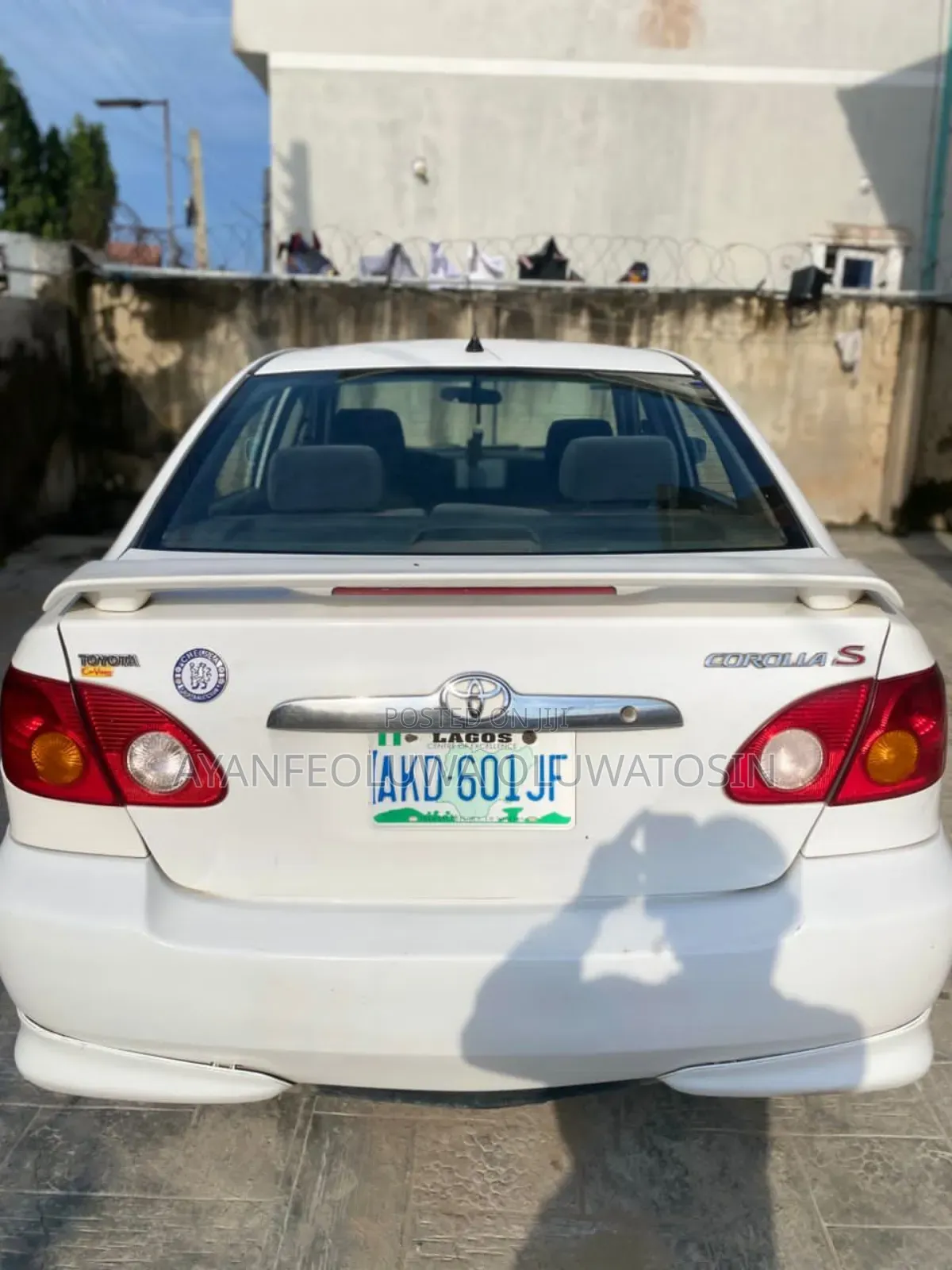 Toyota Corolla 2004 White