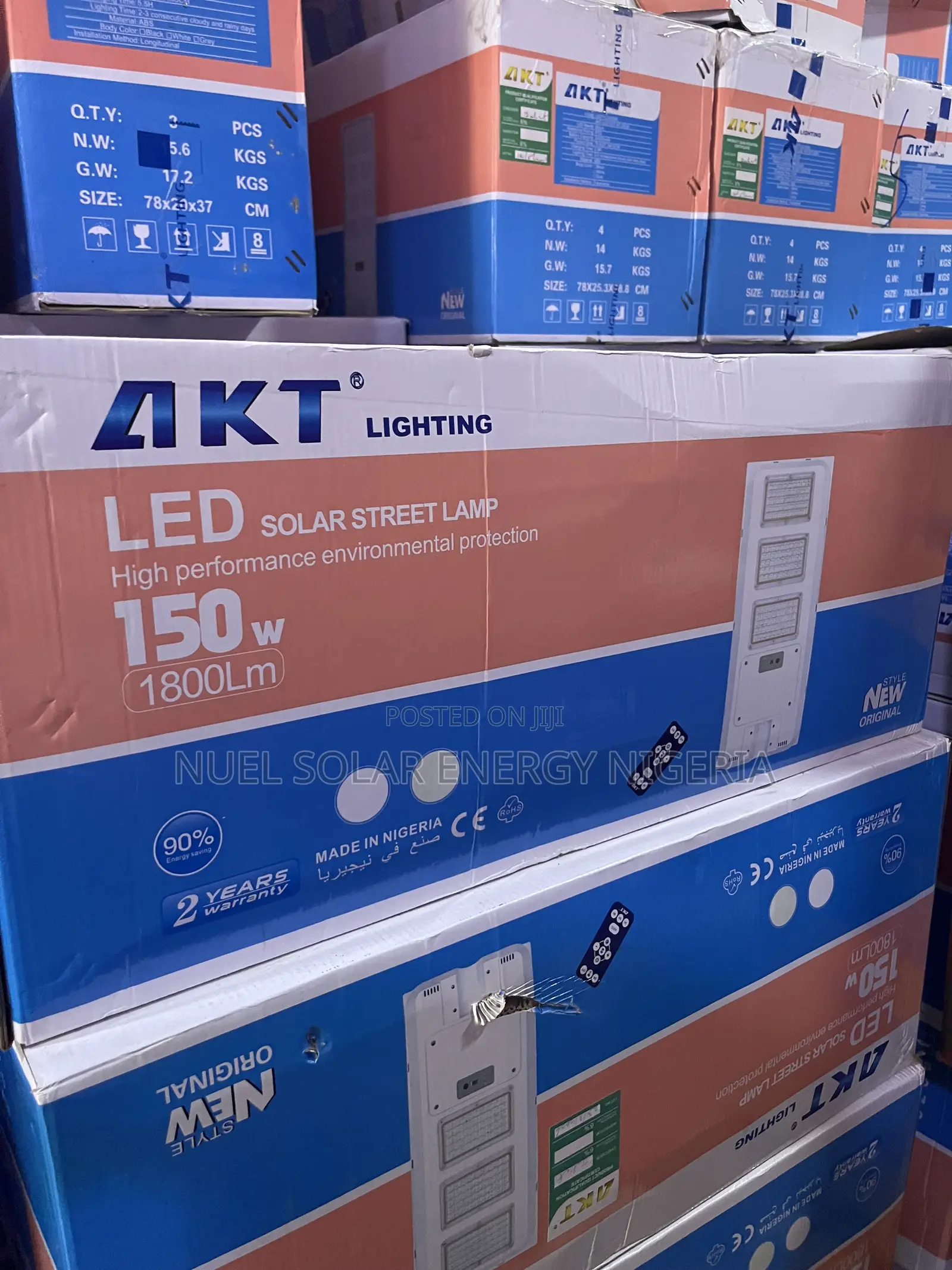 Akt 150w Solar Street Light