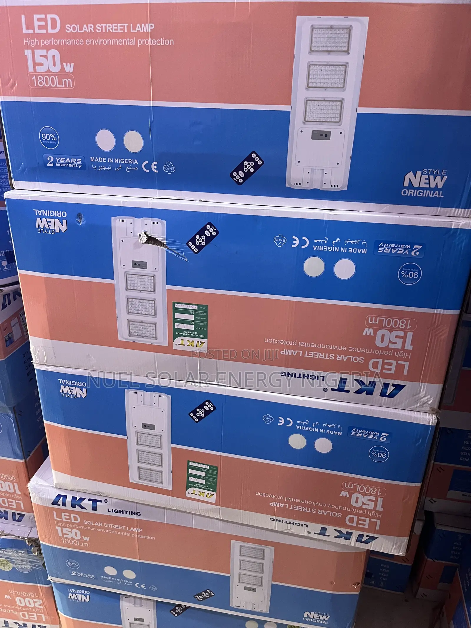 Akt 150w Solar Street Light