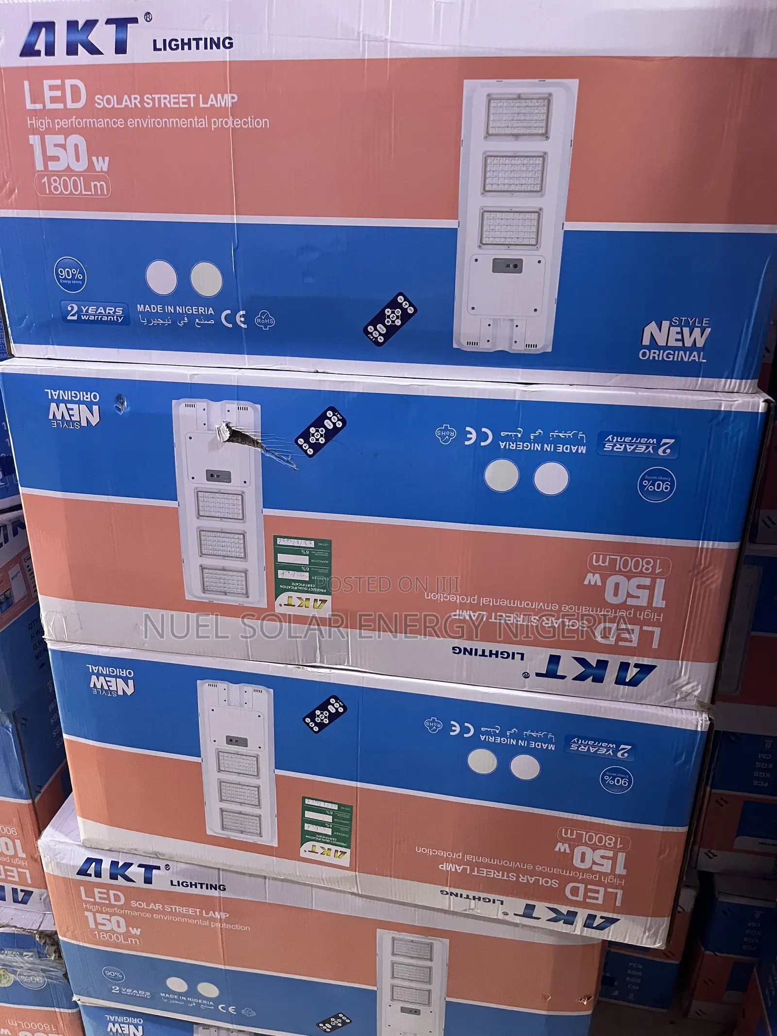 Akt 150w Solar Street Light