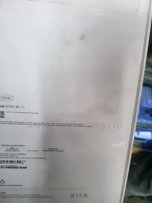 New Apple iPad (2025) 128 GB Silver