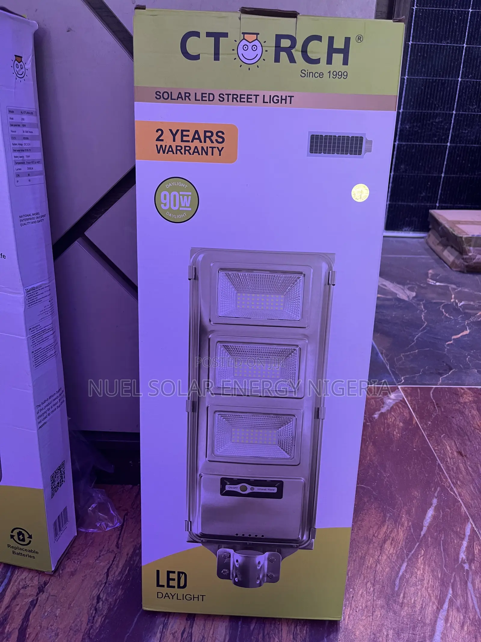 90w Ctorch Solar Street Light
