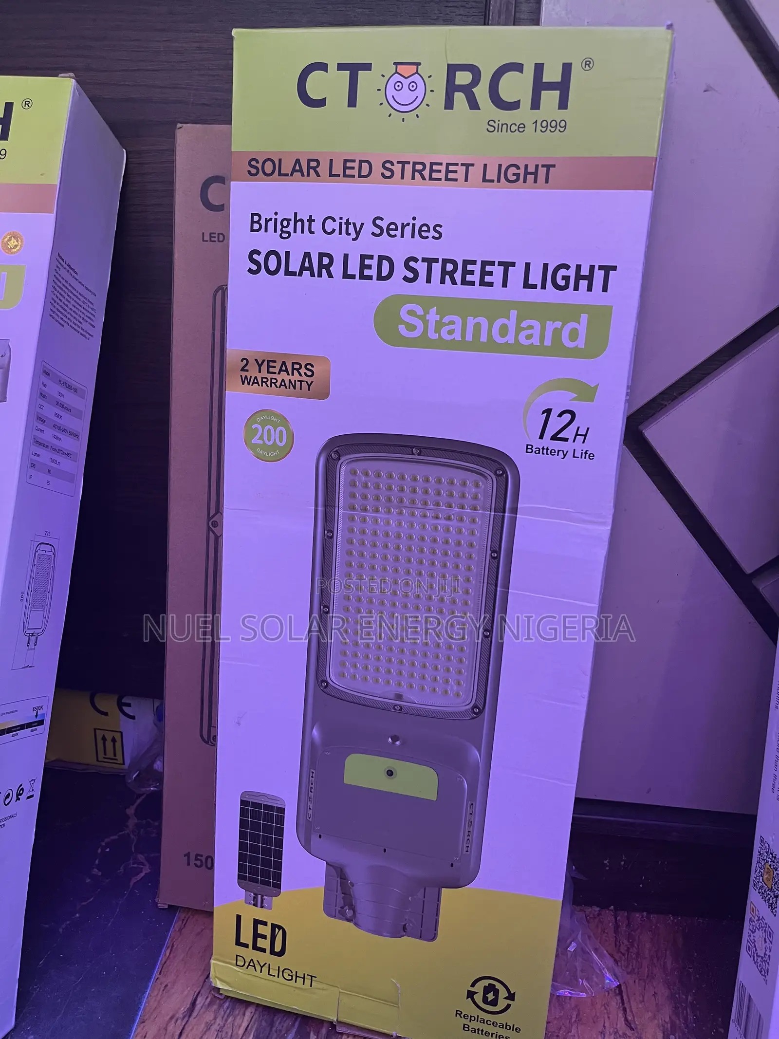 200w Ctorch Solar Street Light
