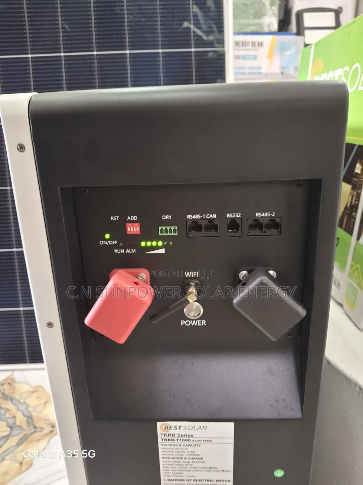 16kwh/48v Best Solar Lithium-Iron Phosphate Energy Storage Battery