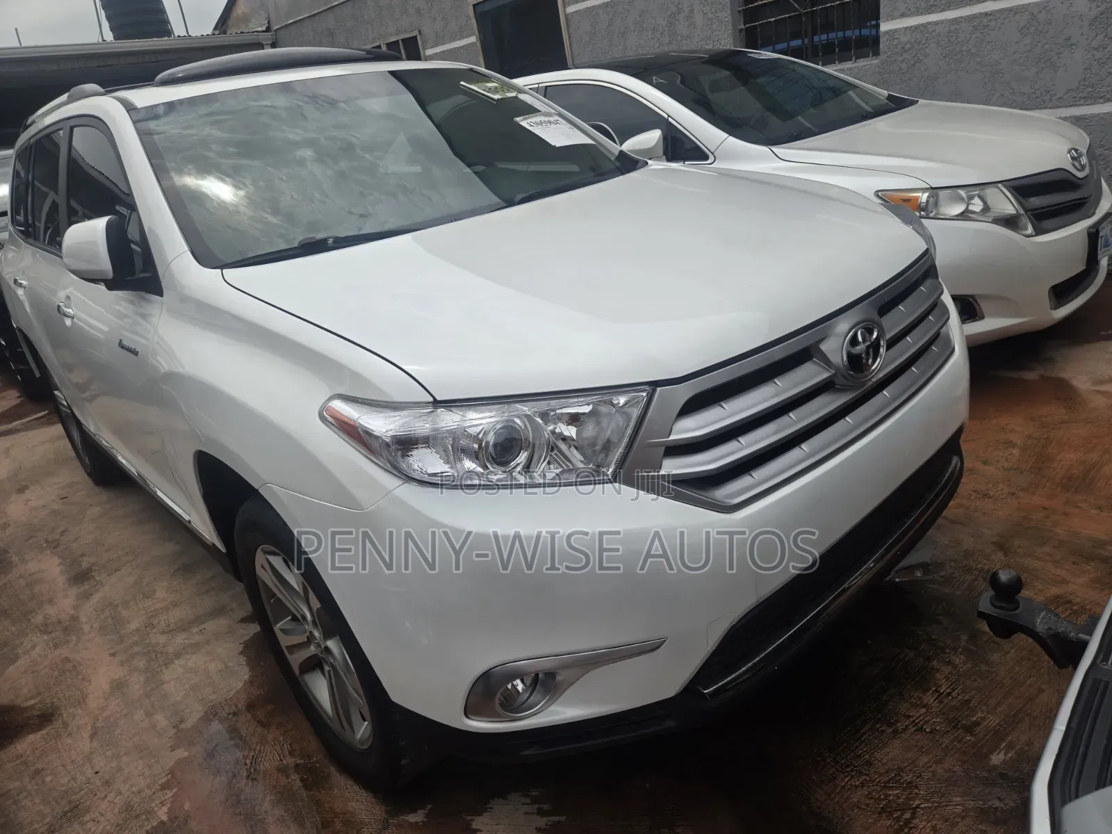 Toyota Highlander 2012 White