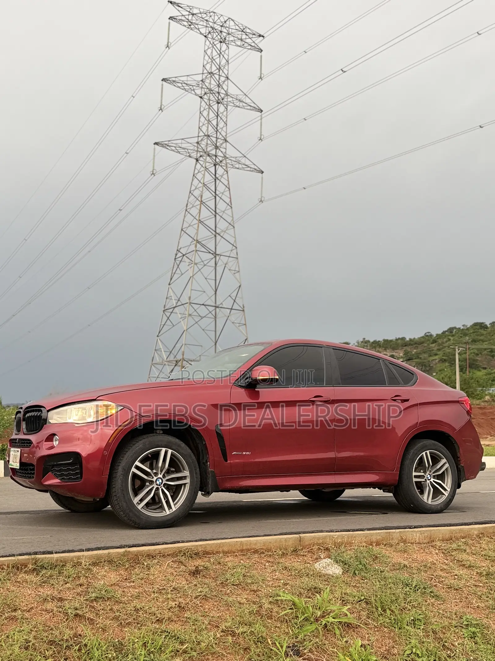 BMW X6 2018 Red