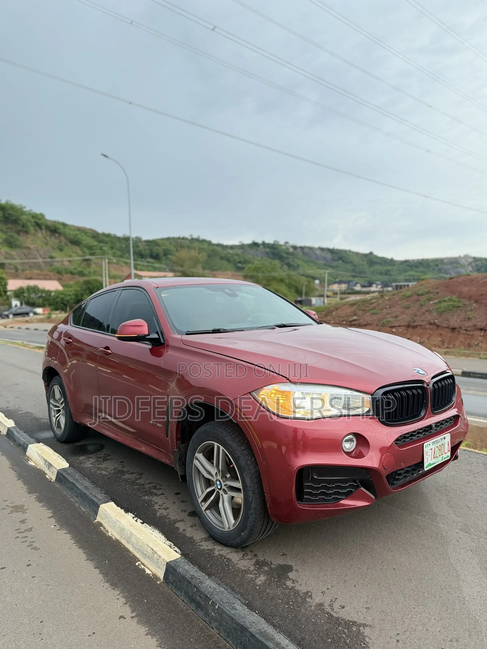 BMW X6 2018 Red