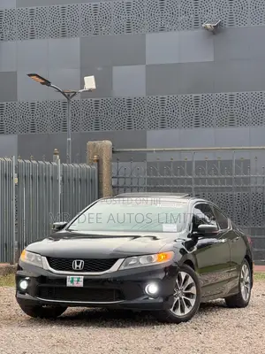 Honda Accord EX-L 2dr Coupe FWD (2.4L 4cyl 2A) 2013 Black