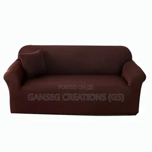 Elastic Floral /Plain Sofa Cover Stretch Slipcover With 1 Pillowcases