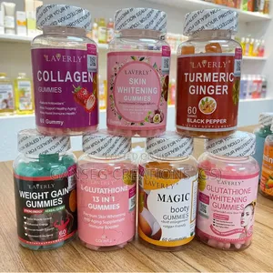 Premium Laverly Dietary Beauty Gummies – Collagen,Glutathione More