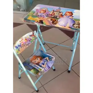 Children's Study Table and Chair Set | Durable Portable