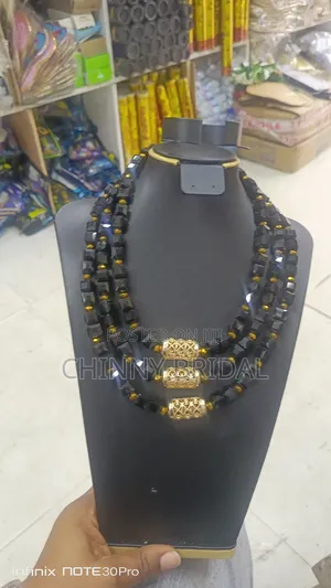 Black Traditional Bead for Women