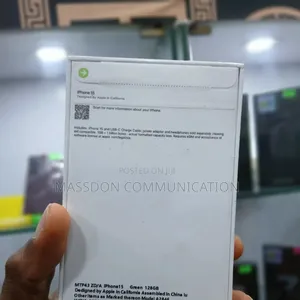 New Apple iPhone 15 128 GB Green