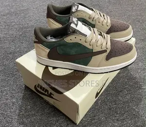 Nike X Travis Scott Air Jordan 1 Low"Olive" or "Sail and Ridgerock"