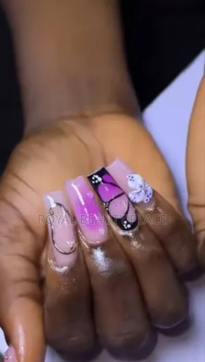 Home Service Nails Job and Pedicure