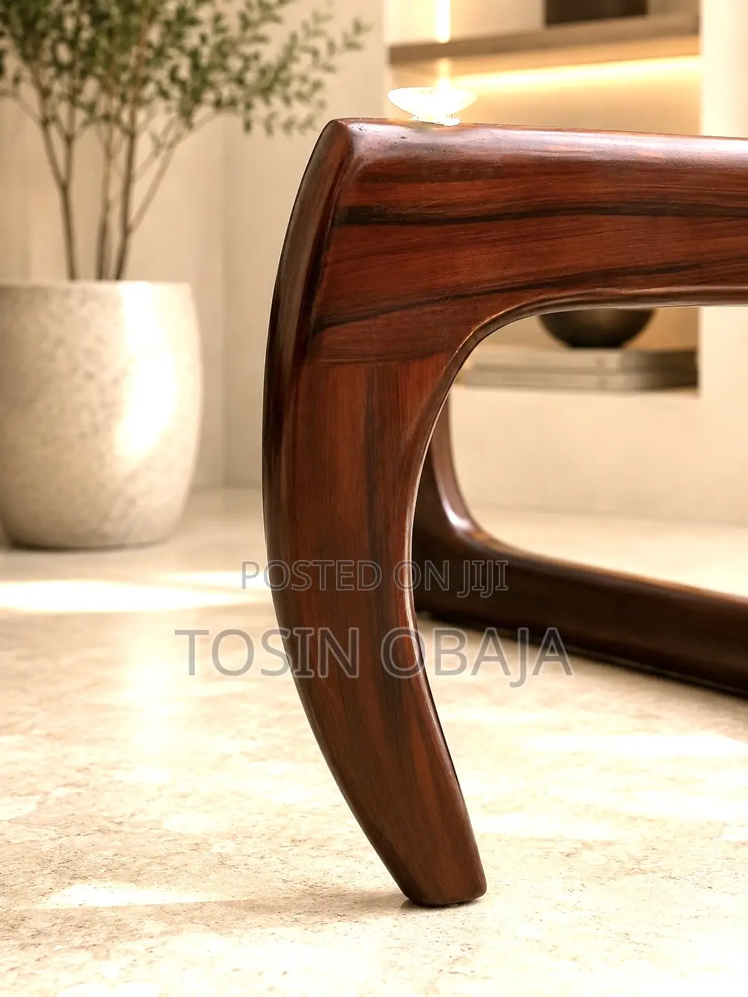 Center Table With Side Stool