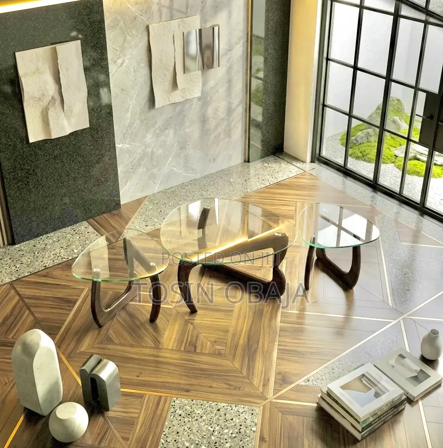 Center Table With Side Stool