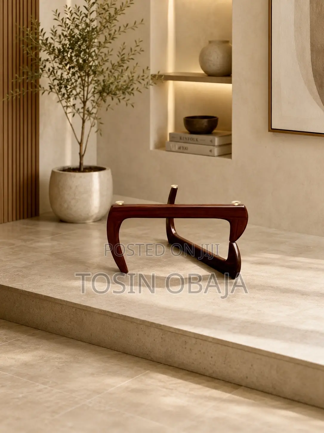 Center Table With Side Stool